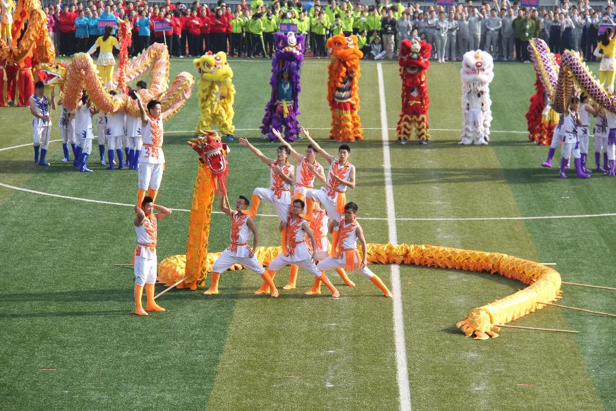 开幕式表演——九龙献瑞 开幕式表演——九龙献瑞